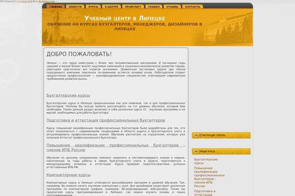 New theme site design template sample