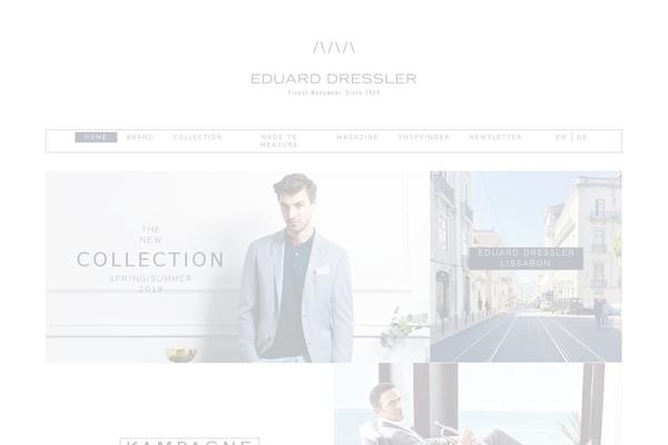 Shopkeeper Child theme site design template sample