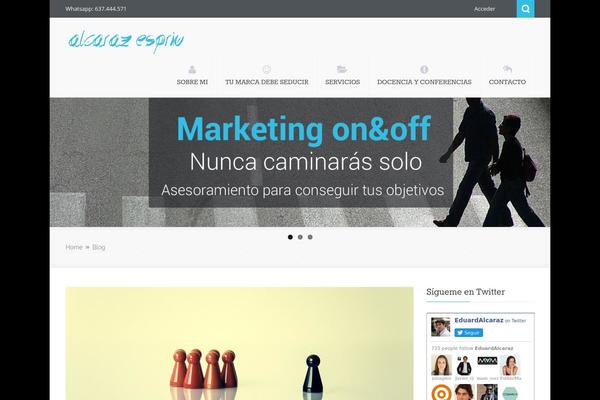 Nictitate theme site design template sample