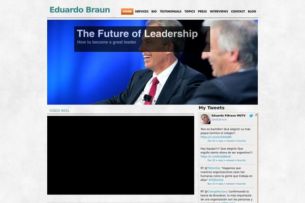 Site using Any User Twitter Feed plugin
