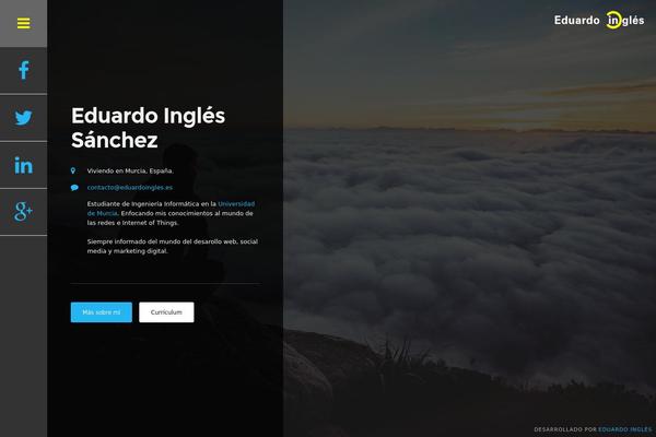 eduardoingles.es site used Personal-cv-resume