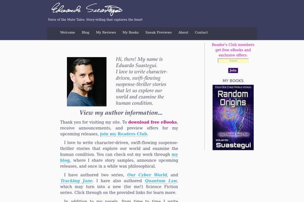 The Erudite theme site design template sample