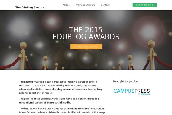 Site using Edublogs-icons plugin
