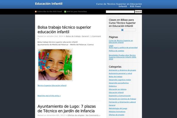 ColdBlue theme site design template sample
