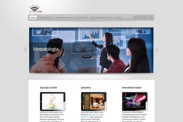 TheProfessional theme site design template sample