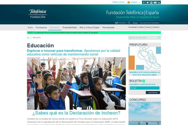 educared.org site used Telefonicawi