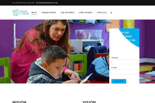 Eduma theme site design template sample