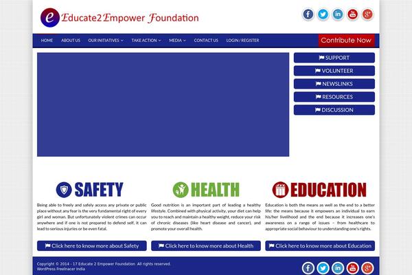 MX theme site design template sample