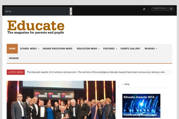 educatemagazine.com site used Magaziner