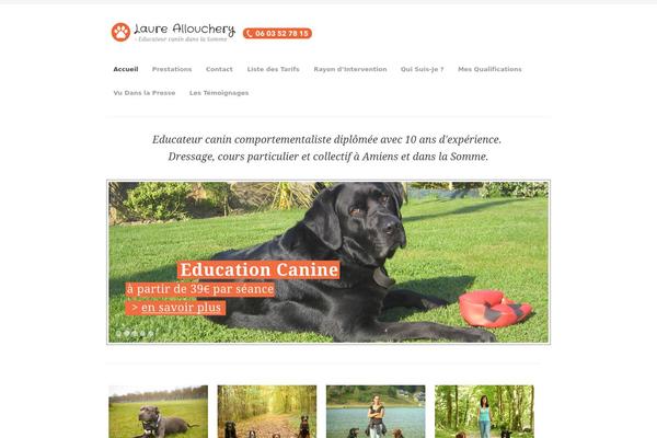 Classica theme site design template sample