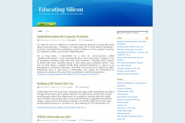educatingsilicon.com site used K2