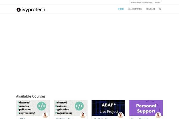 Site using Vibe-course-module plugin