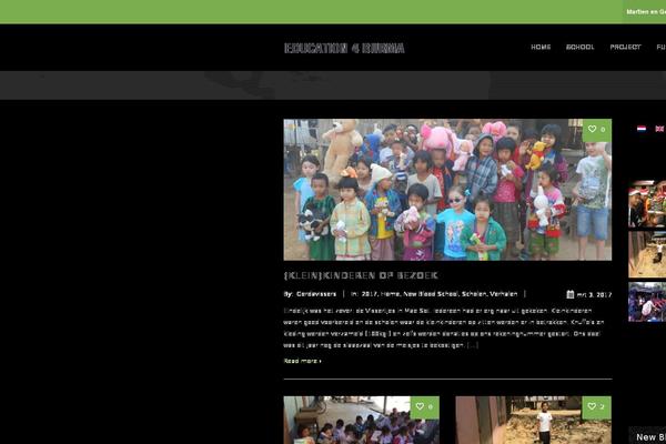 donation theme websites examples