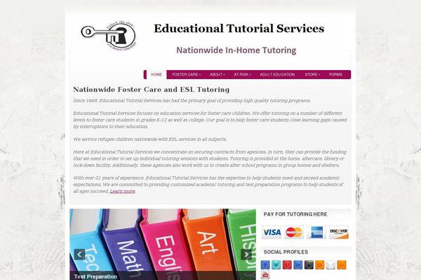 Elegantbiz theme site design template sample