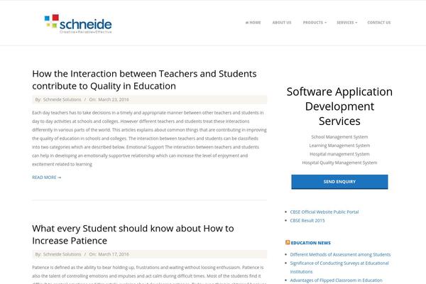 Tiny Framework theme site design template sample