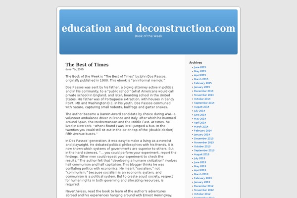 Twenty Sixteen theme site design template sample