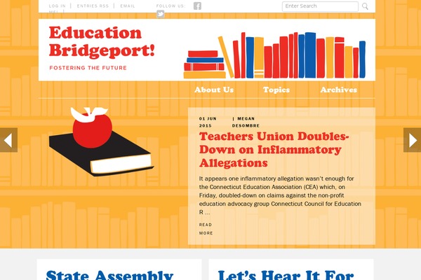 Roots theme site design template sample