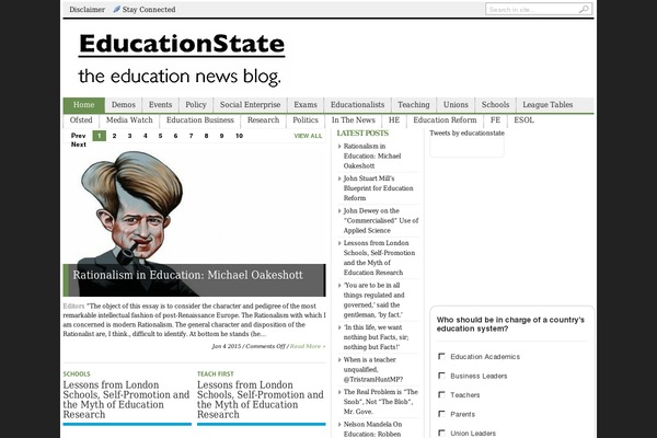 BlogNews theme site design template sample