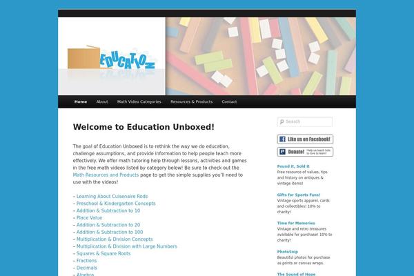 Twentyeleven-child theme site design template sample