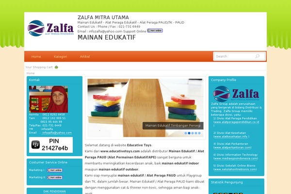 educativetoys.com site used New-acquist