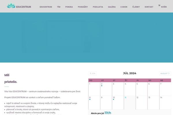 Site using Advance Portfolio Grid plugin