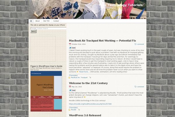 Site using WP Tweet Button plugin