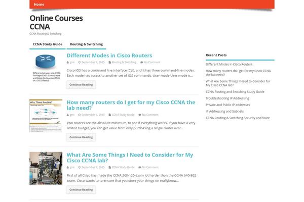 MesoColumn theme site design template sample