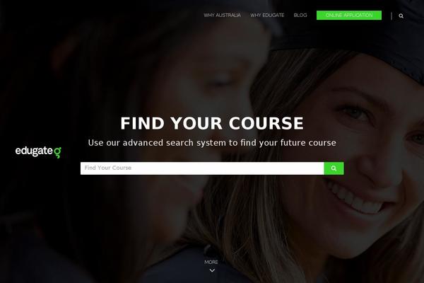 Nano theme site design template sample