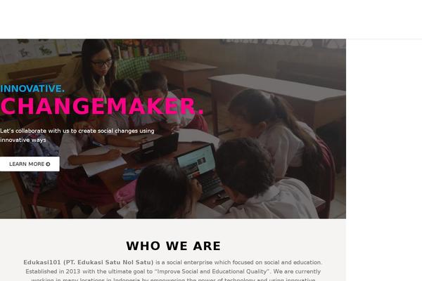 Sydney theme site design template sample