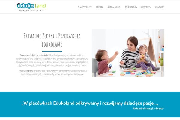 Wp-kindergarten theme site design template sample