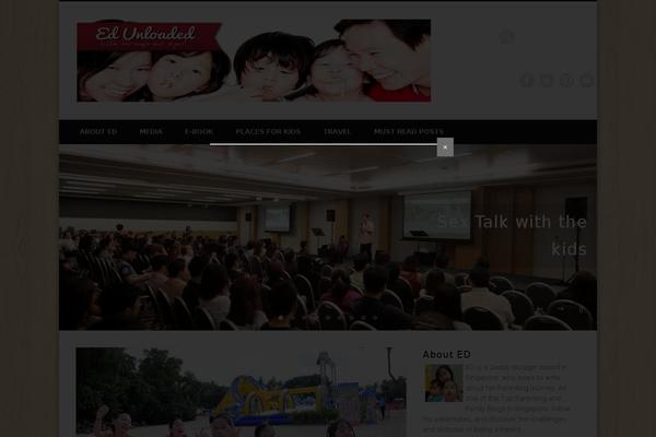 Pinboard theme site design template sample