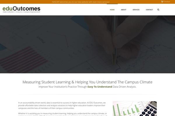 Jupiter theme site design template sample