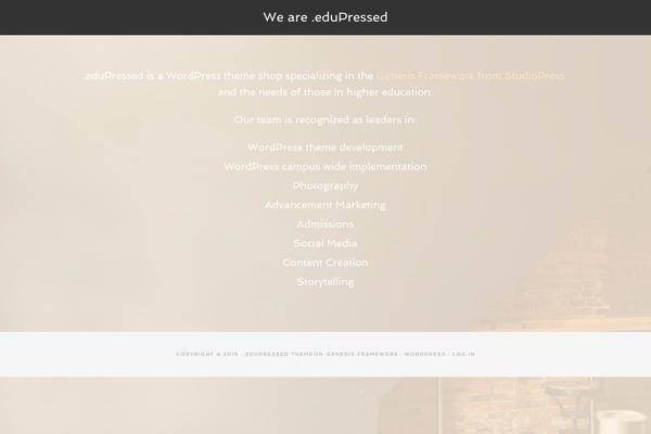 Agency Pro theme site design template sample