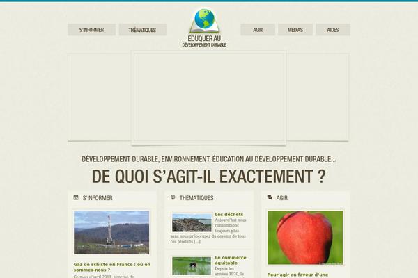 eduquer-au-developpement-durable.com site used Edd
