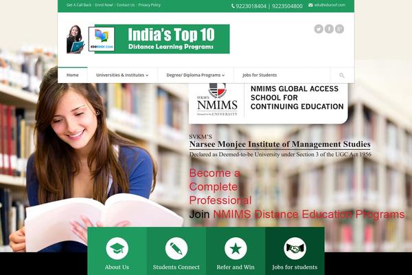 ParkCollege theme site design template sample