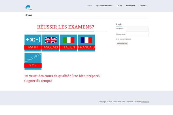 Biznez Lite theme site design template sample