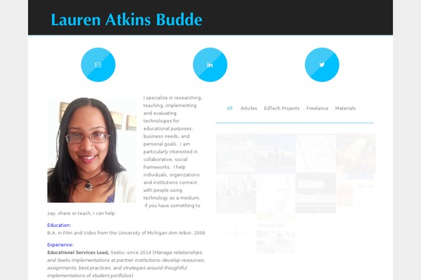 Site using Colio plugin