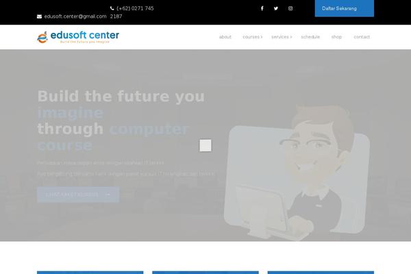 edusoftcenter.com site used Educare-champtheme