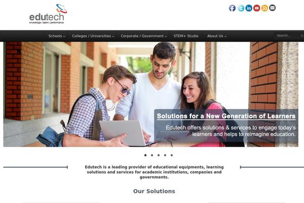 Ib-educator theme site design template sample