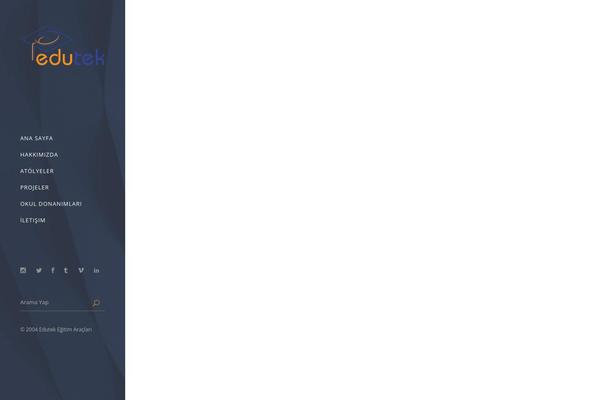 Ratio theme site design template sample
