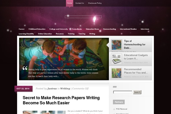 Glow theme site design template sample