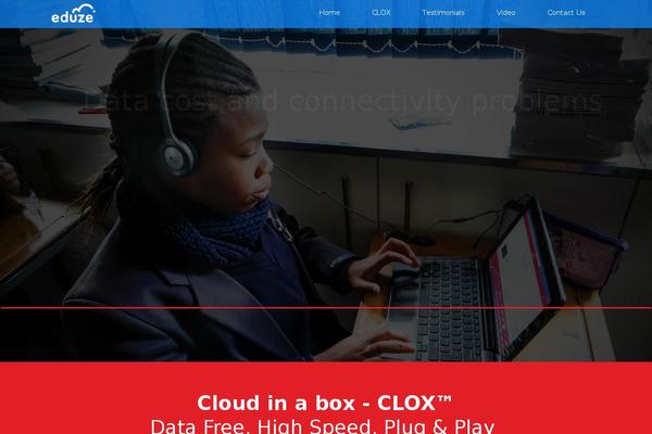 eduze.com site used Eduze-theme