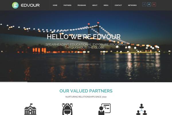 Frost theme site design template sample