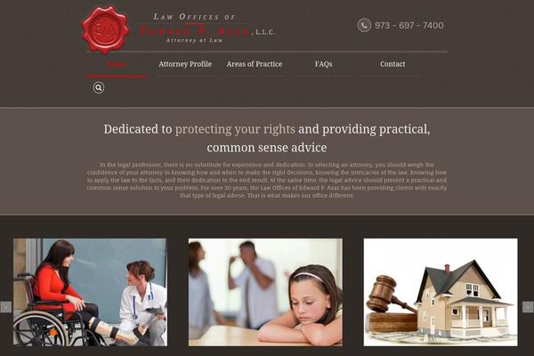 Avada Child theme site design template sample