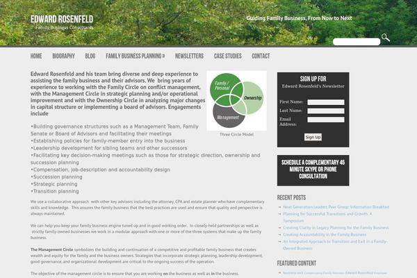 Accentbox theme site design template sample