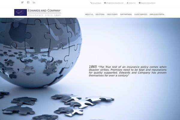 Elvyre theme site design template sample