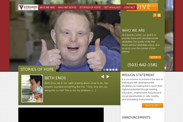 Ec theme site design template sample