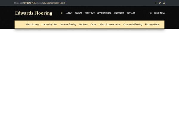 Thebuilt-child theme site design template sample