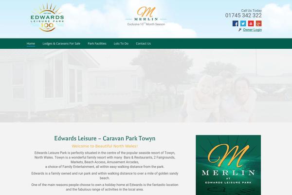 Armada theme site design template sample