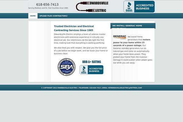 Focus theme site design template sample